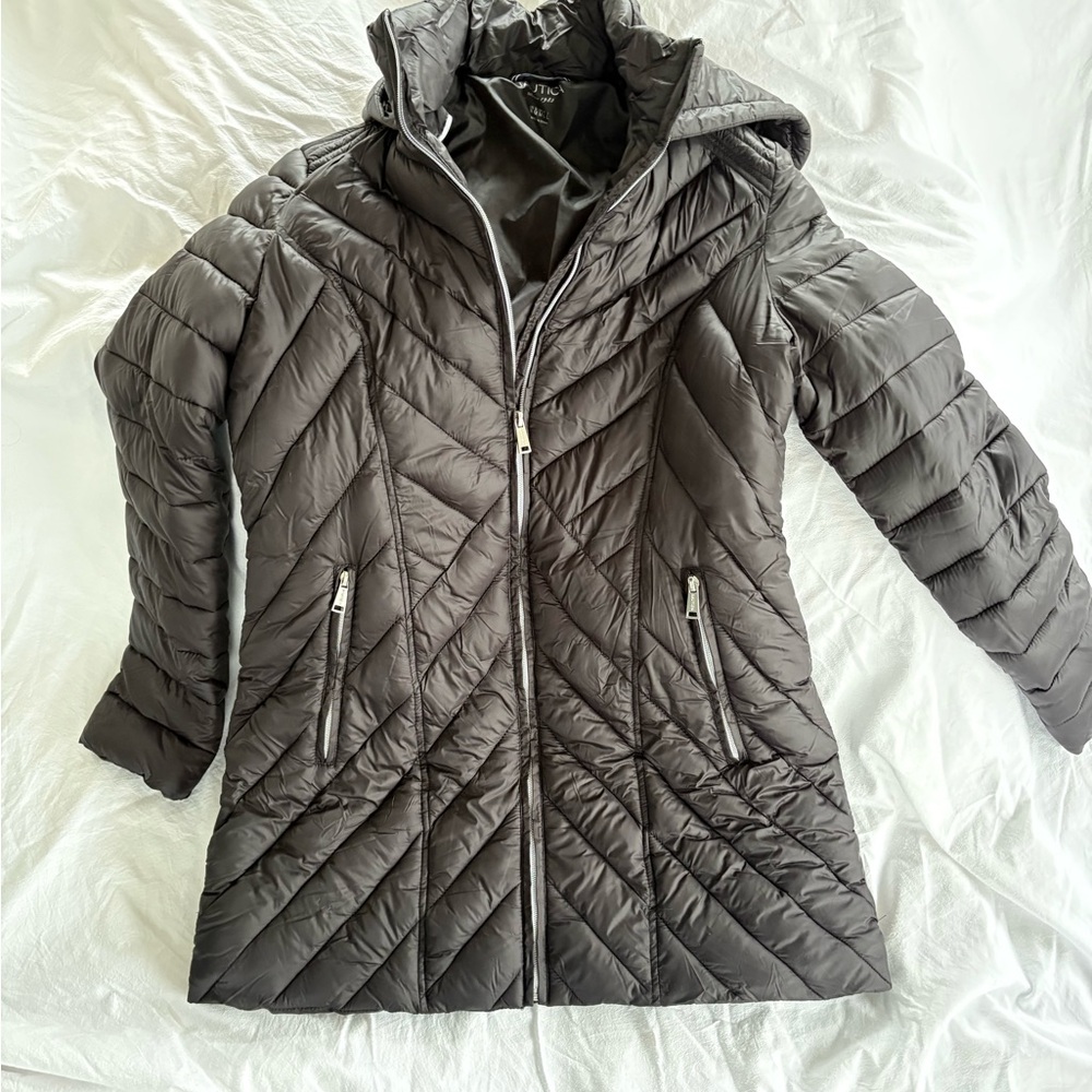 Nautica Women's Quilted Puffer Jacket - Black